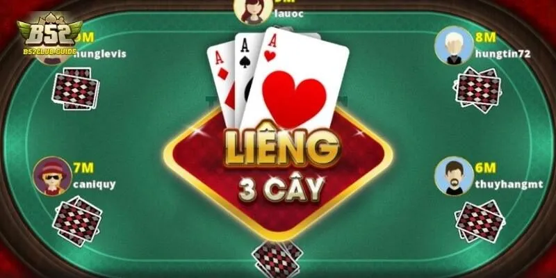 liêng 3 cây B52Club VIP